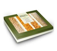 Minton & Donello 260g Flavoured Peanut Nut Tray - Featuring BBQ, Chilli, and Salted Peanuts - Great for Friends or Food Hampers