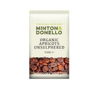 Minton & Donello - Organic Apricots, Sun-Dried, Sweet & Tangy, Ideal for Snacking, 250g