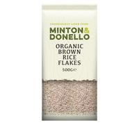 Minton & Donello Organic Brown Rice Flakes - 500g