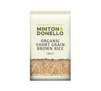Minton & Donello - Organic Short Grain Brown Rice, Rich & Nutty, Bulk Pack, 1kg