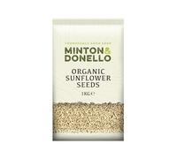 Minton & Donello - Organic Sunflower Seeds, Bulk Pack, Rich in Vitamins, 1kg