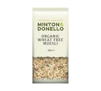 Minton & Donello - Organic Wheat Free Muesli, 6 x 1kg