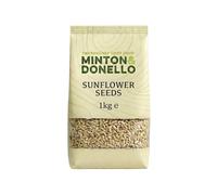 Minton & Donello Raw Sunflower Seeds 1kg - Mild, Nutty & Crunchy, Great for Baking, Snacking, Salads, Granola, Breads, Trail Mix & Everyday Toppings
