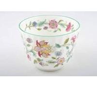 Minton English Bone China HADDON HALL GREEN Tea Open Sugar Bowl New