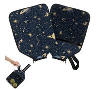 Mintoprints Galaxy Pattern Pickleball Paddle Cover, Racket Sleeve with Pocket and Handle Strap Universe Planets Paddle Case Fits Most Rackets