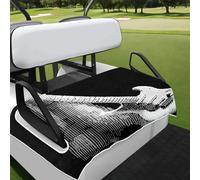 Mintoprints Music Guitar Golf Cart Seat Covers, Golf Cart Seat Towel Blanket Fits 2-Seat Golfs Carts, Keeps Seat Cool and Comfortable, 51" x 31"