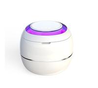 mintpolu ultrasonic Retainer Cleaner，42kHz Deep Cleaning for Dentures, Dental Crowns, Braces, Aligners, Toothbrush Heads & Jewelry with Auto Shut-Off (White)