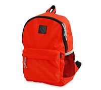 Mintra Office Backpack, Water-resistant Bag with Adjustable Straps, Unisex Backpack,Multi-Compartments with Secure Zippers, Dark Orange, Mini, Classic