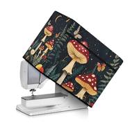Mintulipy Mushroom Sewing Machine Cover Large for Standard Singer Brother Sewing Machines Dirty-Proof Durable Exterior Portable Sewing Machine Covers Machine Washable Fabric