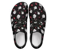 Mintulipy Womens Minimalist Barefoot Shoes Zero Drop Sole Wide Width Fashion Sneakers Size 3-14, Skeleton, 7 UK