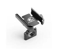 MINUCIANCOR Motorcycle Phone Mount For KYMCO AK550 ST Xciting S400 I TCS DT X 360 125 350 CV3 Dink X125 Town CT Downtown ABS Mobile Phone Stand Holder(Handlebar Black)