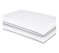 MINUPWELL 2 Packs Ultra Thin Pillows, Flat Pillows for Sleeping Thin with 7D 2.5 in Height Support, Slim Bed Pillows for Stomach Sleeper, Low Profile Pillow Standard Size - 18x26 in