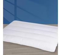 MINUPWELL Ultra Flat Small Pillow for Sleeping, 18x13in, 7D Fiber Fill, 100% Cotton, Travel Pillow, Mini, 2.5 inches