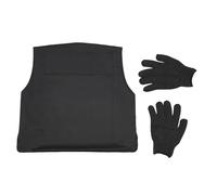 MINUS ONE Stab Protection Vest, Stich-Resistant Tactical Undercoat Vest Tactical Protective Vest for Outdoor Use, black, 18