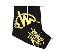 Minus Two Cargo Y2K Men's Jogging Bottoms Y2k Jeans Baggy Hip-Hop Cargo Trousers Men Harajuku Denim Black Print Loose Men Skirt Straight Trousers with Wide Leg