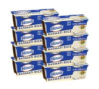 Minute Basmati Rice Cups Microwave Safe 125ml (Pack of 8)