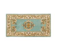 Minuteman International Winter Green Jardin Wool Hearth Rug, Rectangular