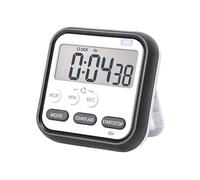 Minuteur De Cuisine, Réveil Éducatif Avec Affichage Numérique, Minuterie Silencieuse Visuelle Portable Pour Cuisine Étude Méditation Entraînement Sportif Salle De Bain