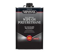 Minwax 60900 Wipe-On Poly Polyurethane Finish Clear Gloss, Quart by Minwax