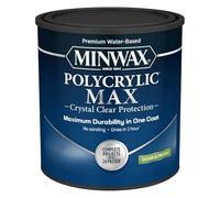 Minwax® Polycrylic® Max, Ultra Flat, Clear, 1 Quart