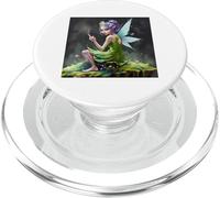 Minx fairy middle finger cottage core scifi magic spell evil PopSockets PopGrip for MagSafe