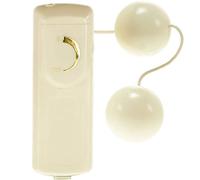 Me You Us Vibrating Love Balls White