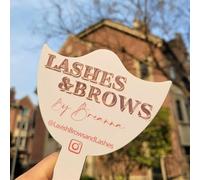 MINXLTD Custom Mirror Prop, Custom Beauty Technician Social Media Prop, Handheld Mirror Social Media Prop, Aesthetics Props, Salon Decor, Mirrors For Lash Techs(White)