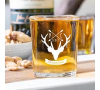 MINXLTD Personalized Shot Glasses, Custom Whiskey Shot Glasses Set Monogrammed Personalized Whiskey Glass Wedding Party Decor Home Bar Birthday Housewarming Gifts