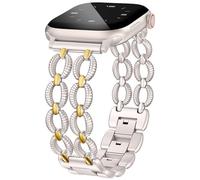 Minyee Compatible with Apple Watch Band 38/40/41/42mm Women, Dressy Metal Pretty Double Chain Strap Twisted Designer Silver Gold Two Tone link Bracelet for iWatch Series 10 9 Ultra SE 8 7 6 5 4 3 2 1