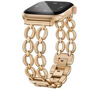 Minyee Compatible with Apple Watch Band 42/44/45/46/49mm Women, Pretty Double Chain Twisted Designer Pink Fashion Adjustable Strap Metal link Bracelet for iWatch Series 10 9 Ultra SE 8 7 6 5 4 3 2 1