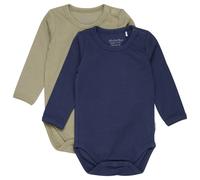 Minymo - Kid's Body L/S (2-Pack) - Everyday base layer size 56, blue