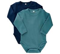 Minymo - Kid's Body L/S (2-Pack) - Everyday base layer size 62, turquoise