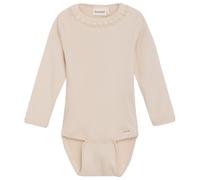 Minymo - Kid's Body L/S Rib - Everyday base layer size 56, sand