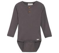 Minymo - Kid's Body L/S Rib - Everyday base layer size 62, grey