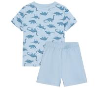 Minymo - Kid's Nightset S/S AOP - Everyday base layer size 122, blue
