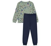 Minymo - Kid's Pyjamas L/S Set AOP 134260 - Everyday base layer size 116, blue