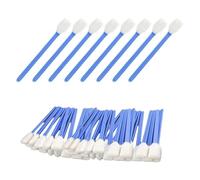 MINZHI Pack of 100 Cleaning Sticks, Cleaning Sponge Cotton Buds, Cleaning Swabs, Sponge Sticks, Suitable for Microelectronics, Optical Products, Laboratory Cleaning etc. (Blue)