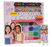Mio Angle Girls Toys Bracelet Making Kit 4700Pcs Charm Jewelry Making Kit Supplies Unicorn Mermaid Crafts Birthday Christmas Gifts for Girls Ages 5 6 7 8 9 10 11 12 Years Old