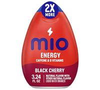 MiO Energy Black Cherry Naturally Flavored Liquid Water Enhancer 1 Count 3.24 fl oz