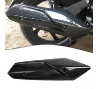 MIO i125 Muffler Heat Shield Cover ABS Plastic Exhaust Pipe Protector Carbon Style Scald Guard Easy Install Kit Replacement Part