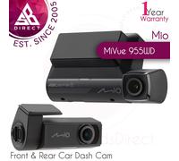 Mio MiVue 955WD Front & Rear Car GPS Dash Cam│HDR Recording│Parking Mode│Wi-Fi