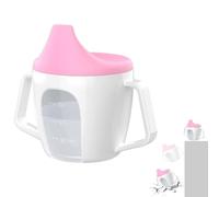 Mio Small Dutch Anti-Drip-Consumption Mug - Leakproof - Secure with a Transparent Lid for Safe Use on the Go - Snid Cups for All Pes