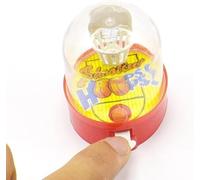 Mioaoa Random Color Mini Finger Basketball Shooting Game, Mini Handheld Desktop Table Basketball Game Toy for Development Educational for Reduce Stress Killing Time Games Time,Toy Sports