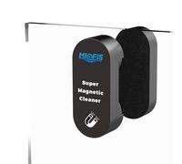 Miofis Aquarium Magnetic Brush Fish Tank Glass Cleaner for Max 4/5 Inch Thick Glass Support Fresh & Marine Aquariums up to 120 Gallons (Not for Acrylic & Plastic Tanks) (PRO)