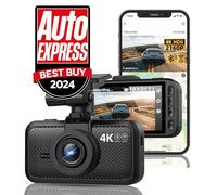 Miofive Dash Cam Front for Car 4K/2160P Dash Camera with 5G WiFi and Bluetooth APP,Built-in GPS 3.0" IPS Screen Dashcam 140° Wide Angle, G-Sensor, HDR, Night Vision, 24H Parking Mode