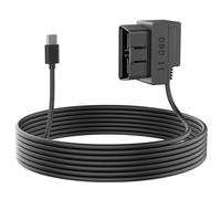 Miofive OBD2 Hardwire Kit for Dash Cam, Plug & Play USB-C Power Cable,