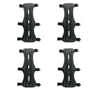 Miokun 4 Pack Adjustable Bow Armguard Archery Arm Guards Leather Forearm Protector (4)
