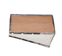 Miokycl Bee Smoker Bellow PVC Leather Plywood Box Beekeeping Equipment Replacement with Clip for Beehive