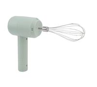 Mioky lectric Hand Mixer Automatic USB Rechargeable Portable Cordless Handheld Mixer for Baking Cake Egg Cream (Light Cyan)