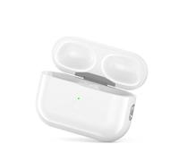 MIOLLYBO Wireless Charging Case Compatible with AirPods Pro 1st & 2nd Generation, Replacement Charging Case with Bluetooth Pairing for AirPods Pro, Sync Button & Lightning Port (White)
